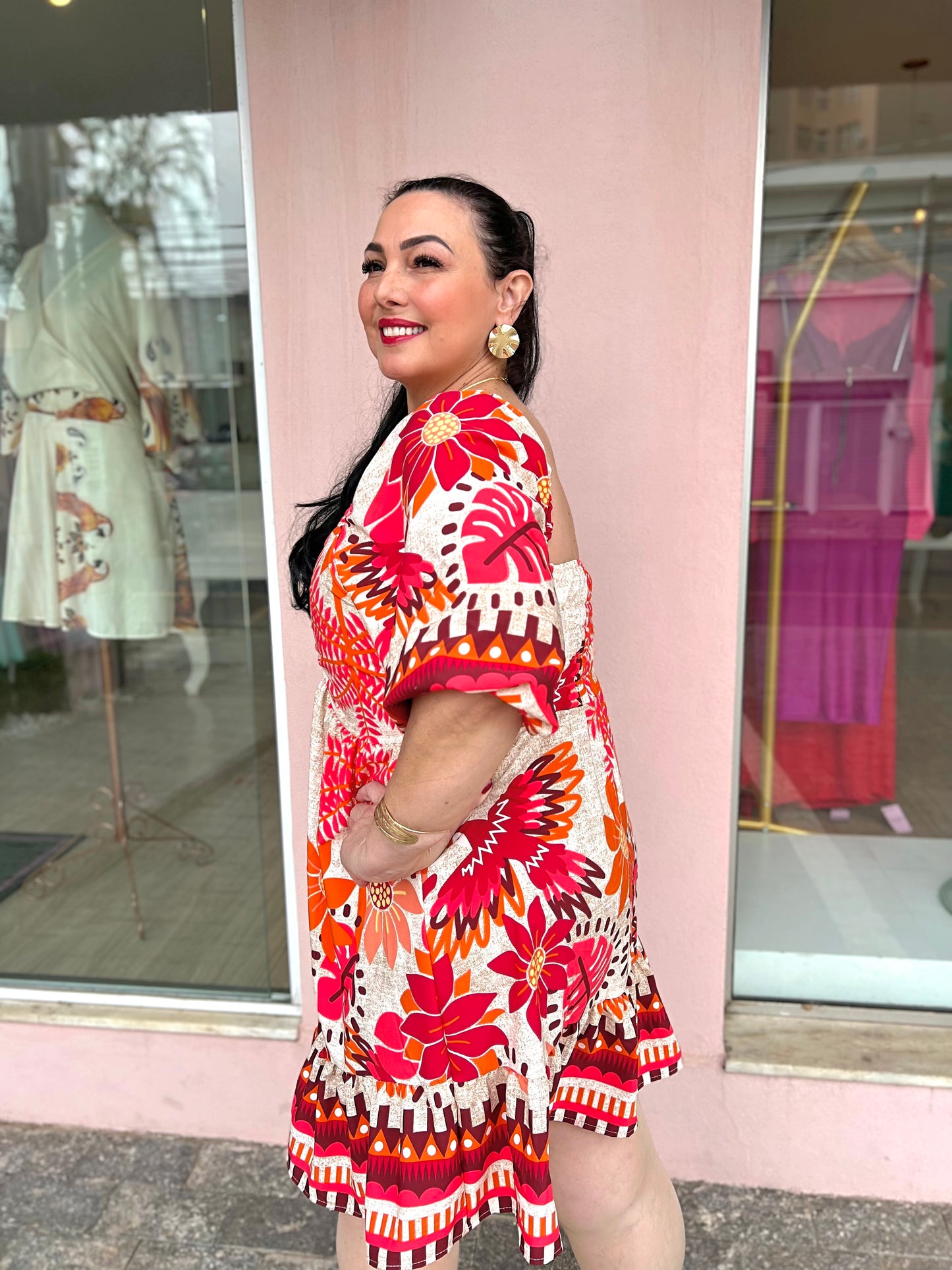 Vestido estampado