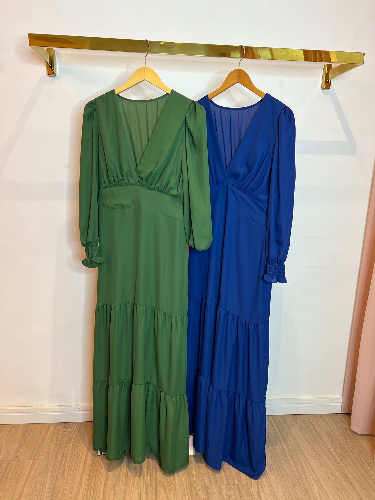 Vestido longo tule