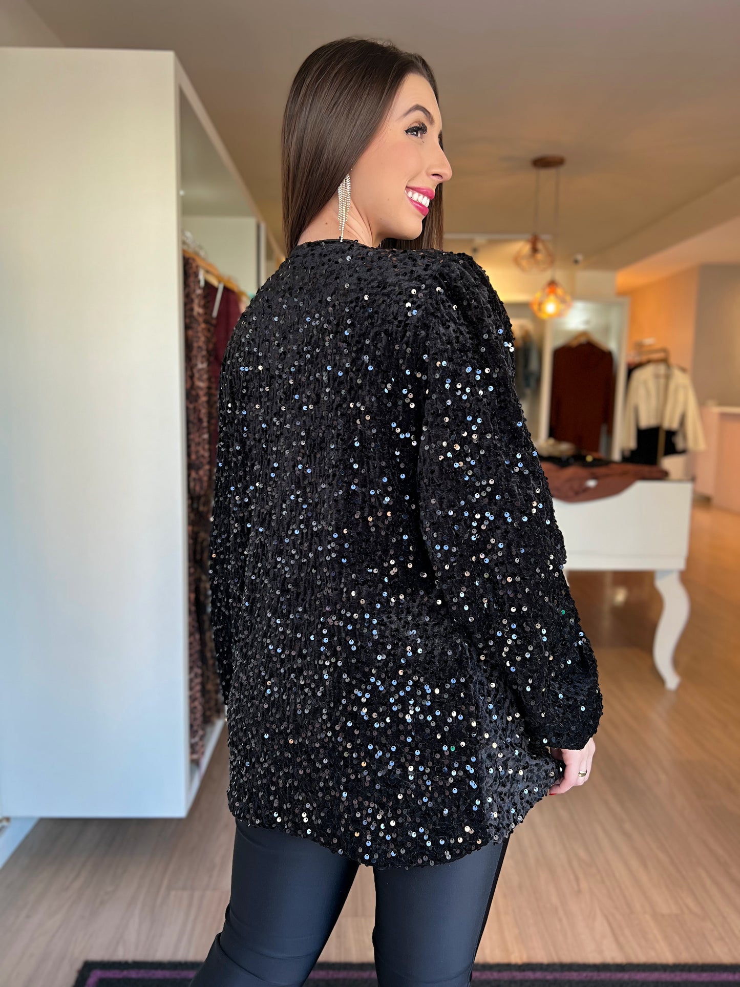 Kimono paetê