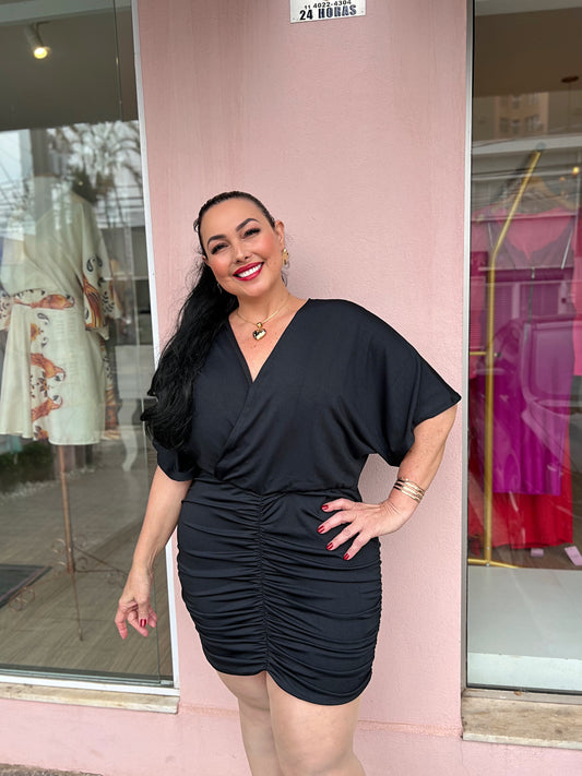 Vestido drapeado
