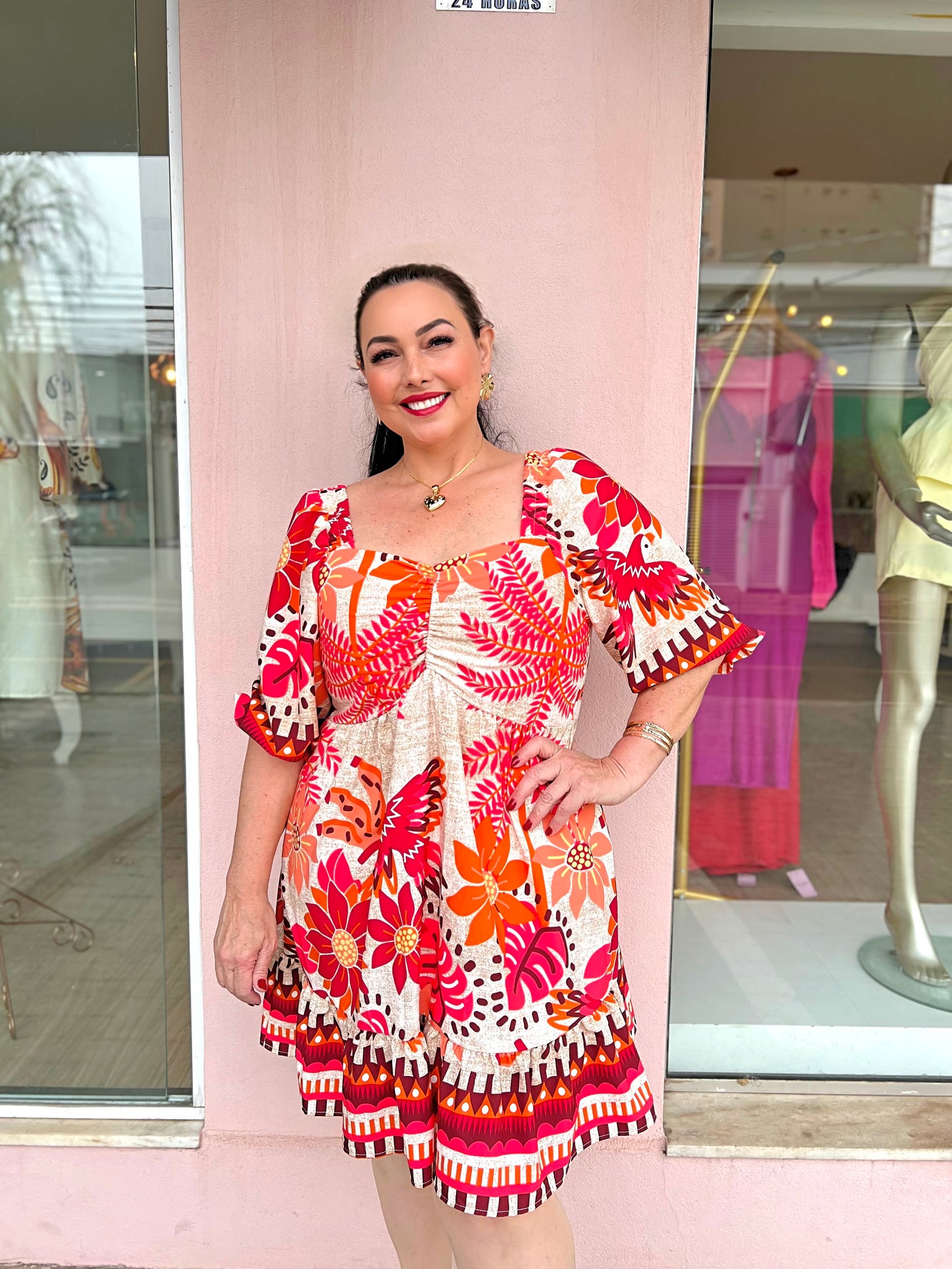 Vestido estampado