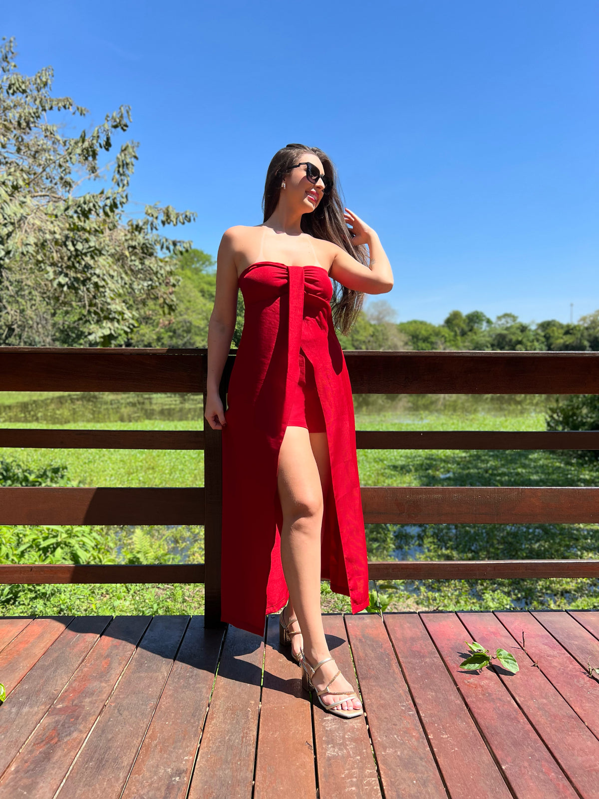 Conjunto shorts + blusa