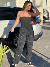 Carregar imagem no visualizador da galeria, Calça jeans cargo
