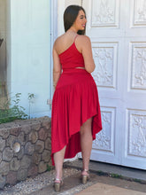 Carregar imagem no visualizador da galeria, Vestido midi vermelho
